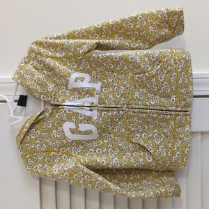 GAP toddler zip up hooded jacket